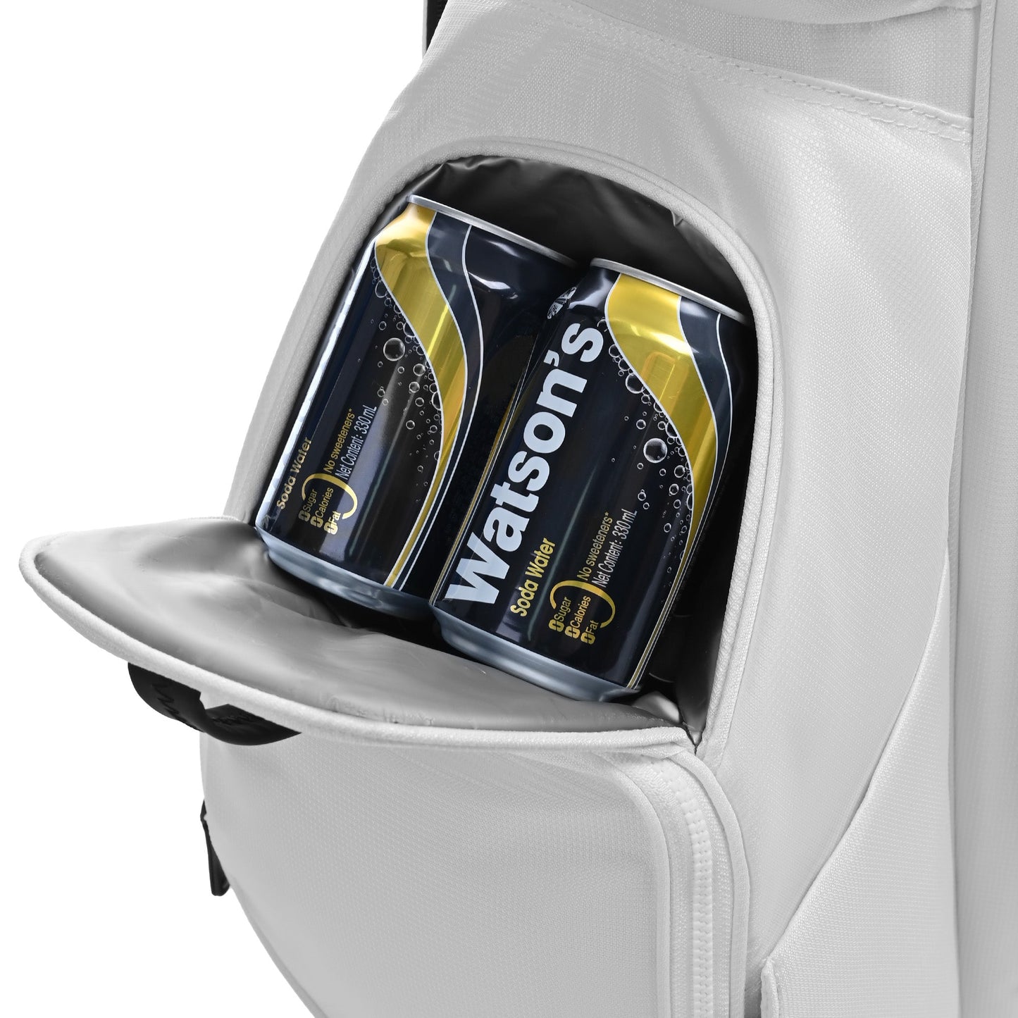 uniHimal Silence 002 Quiet Soundless 15 Way Organizer Dividers Golf Cart Bag White