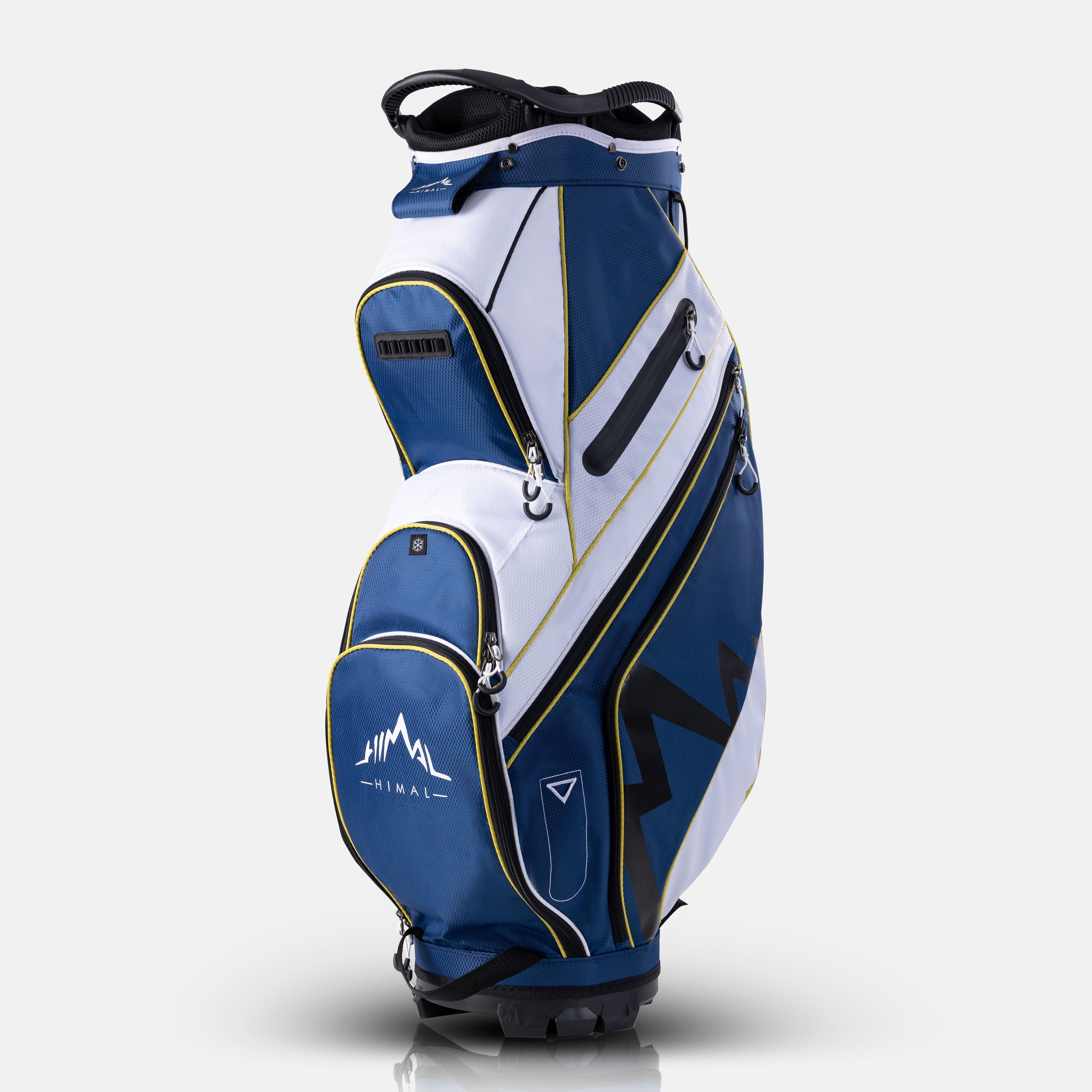 14-Way Golf Cart Bag with Organizer Divider-Navy Blue