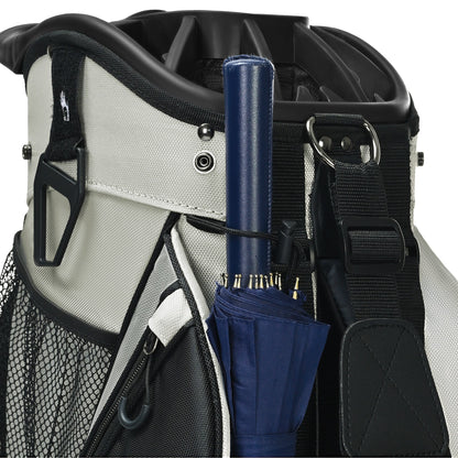 uniHimal Silence 001 Quiet Soundles 14 Way Organizer Dividers Golf Cart Bag Gray