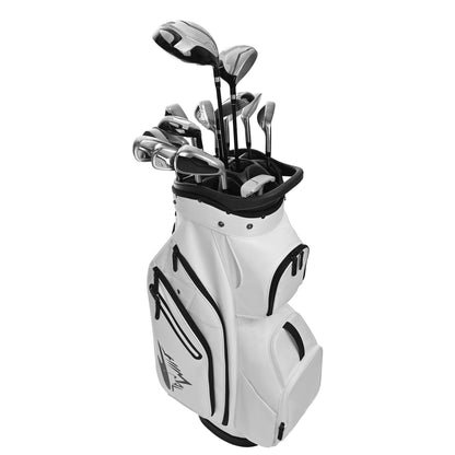 uniHimal Silence 002 Quiet Soundless 15 Way Organizer Dividers Golf Cart Bag White