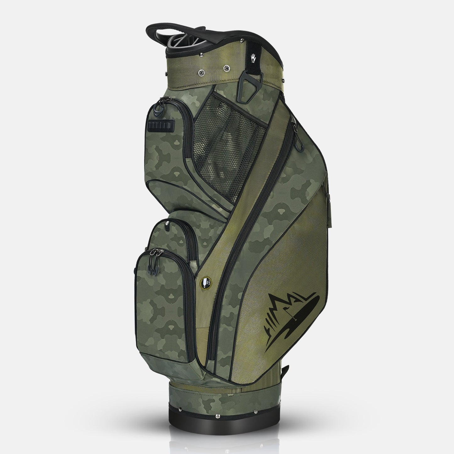 uniHimal Silence 001 Quiet Soundles 14 Way Organizer Dividers Golf Cart Bag Camo