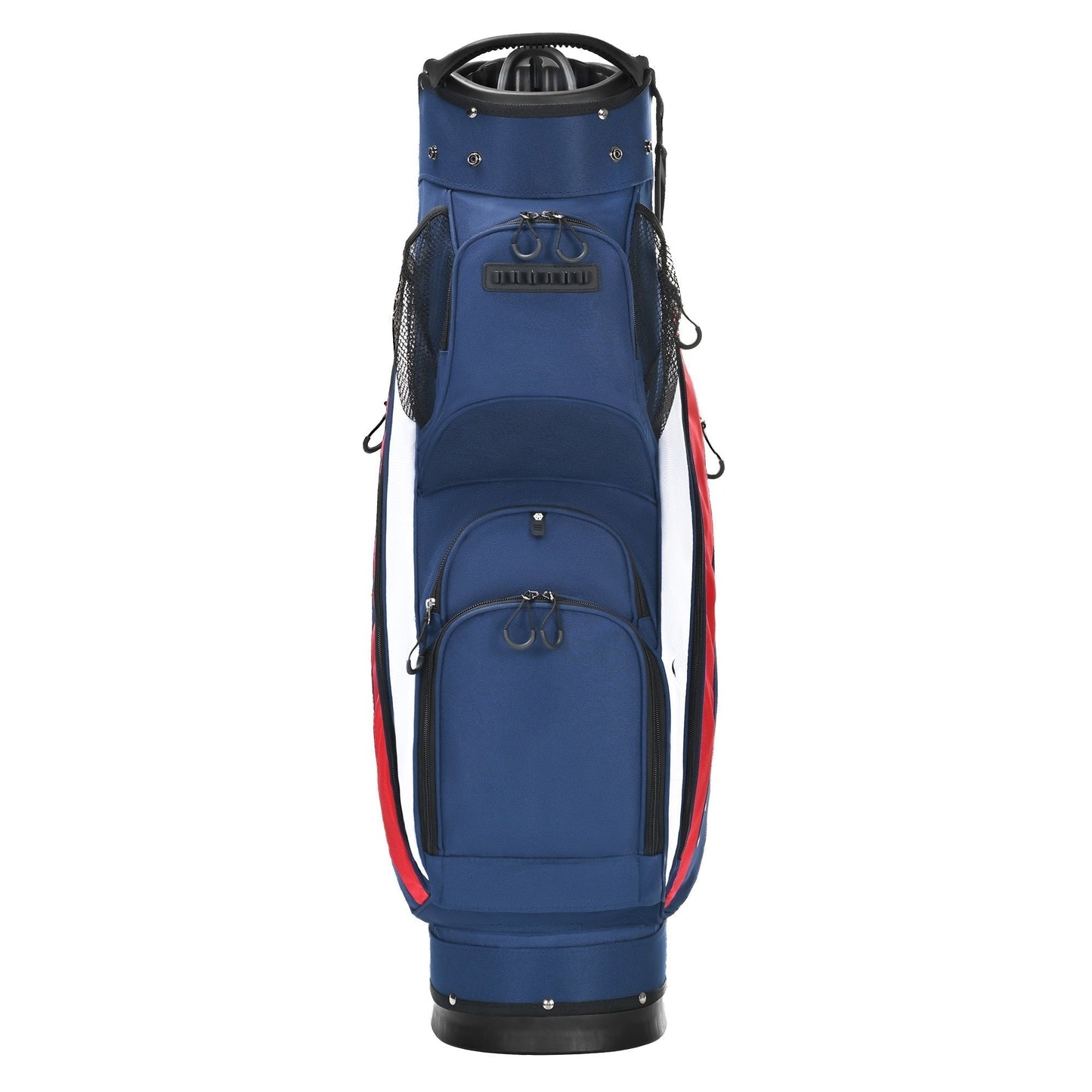 uniHimal Silence 001 Quiet Soundles 14 Way Organizer Dividers Golf Cart Bag Blue Red