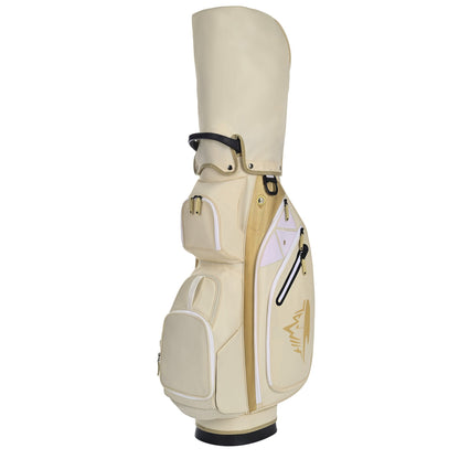 uniHimal Silence 002 Quiet Soundless 15 Way Organizer Dividers Golf Cart Bag Beige