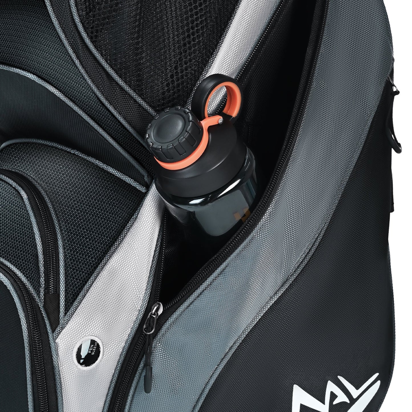 uniHimal Silence 001 Quiet Soundles 14 Way Organizer Dividers Golf Cart Bag Black