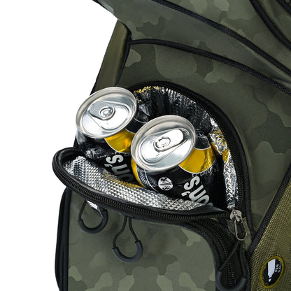 uniHimal Silence 001 Quiet Soundles 14 Way Organizer Dividers Golf Cart Bag Camo