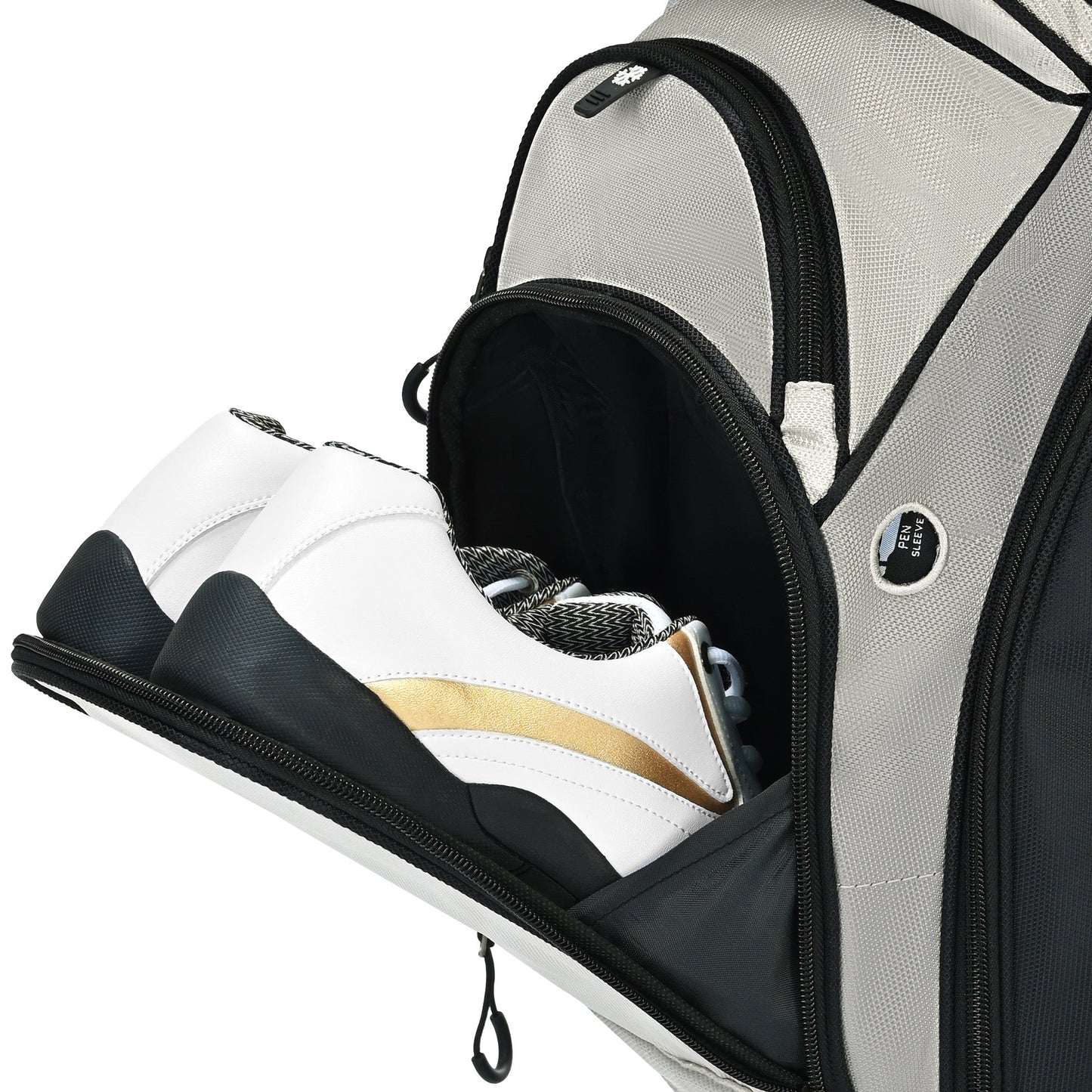 uniHimal Silence 001 Quiet Soundles 14 Way Organizer Dividers Golf Cart Bag Gray