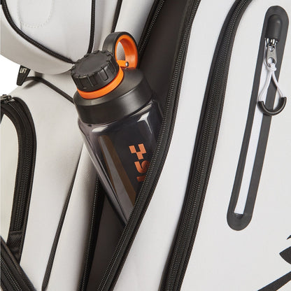 14-Way Golf Cart Bag Pro-Black White