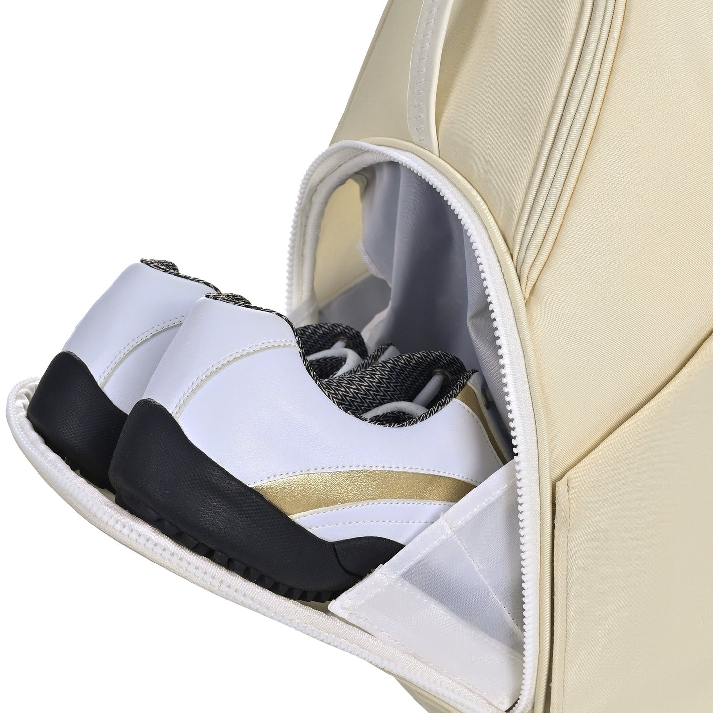 uniHimal Silence 002 Quiet Soundless 15 Way Organizer Dividers Golf Cart Bag Beige