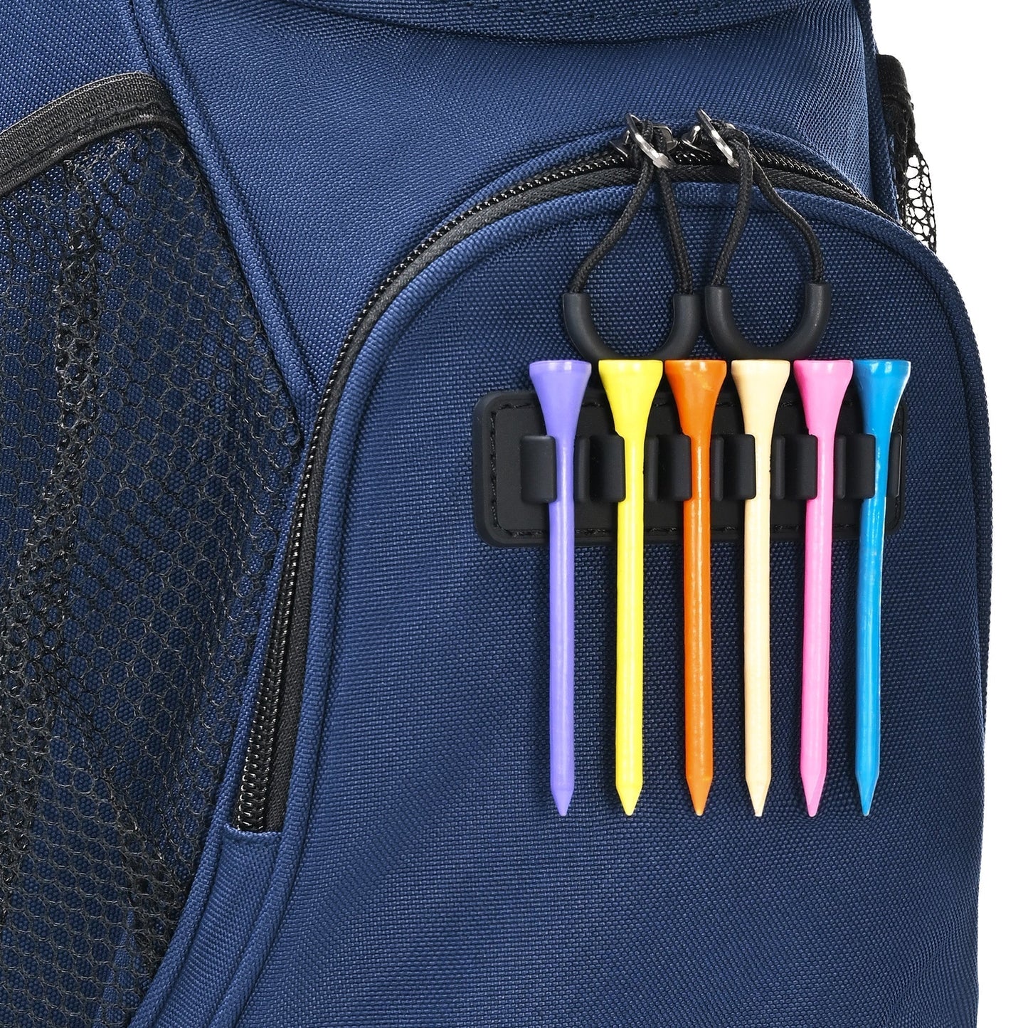 uniHimal Silence 001 Quiet Soundles 14 Way Organizer Dividers Golf Cart Bag Blue Red