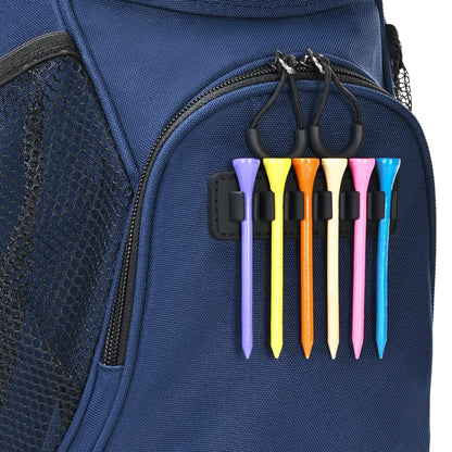 uniHimal Silence 001 Quiet Soundles 14 Way Organizer Dividers Golf Cart Bag Blue Red