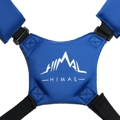 4-Way Full-Length Golf Stand Bag-Royal Blue White