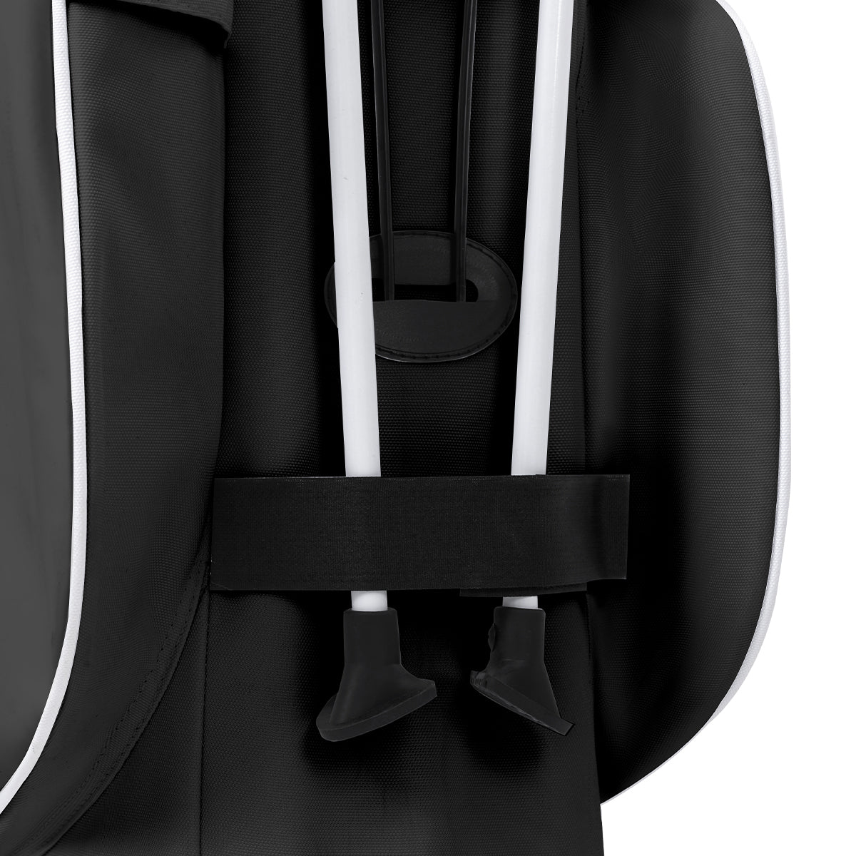5-Way Golf Stand Bag-Classic Black White