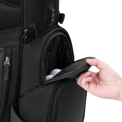 5-Way Golf Stand Bag-Classic Black