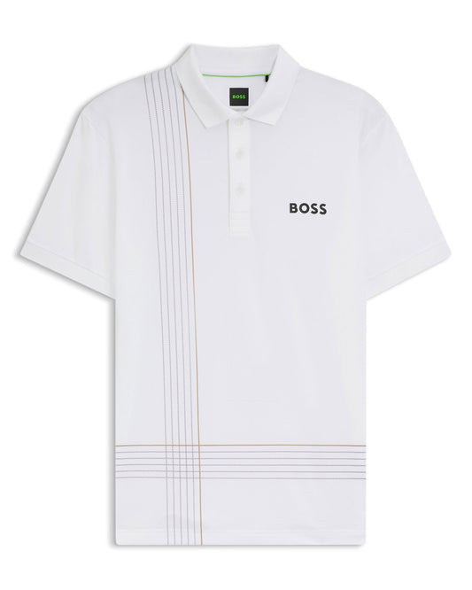 Boss Polo Check Golf Polo