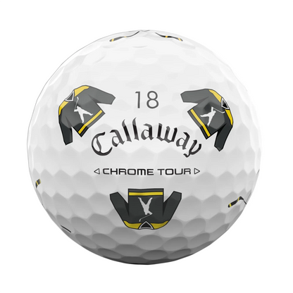 Callaway Chrome Tour Happy Gilmore 2 "It's All In The Hips" Golf Balls