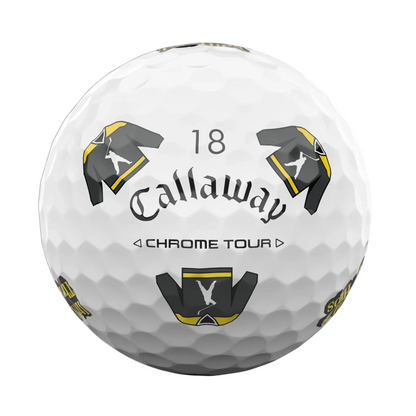 Callaway Chrome Tour Happy Gilmore 2 "It's All In The Hips" Golf Balls