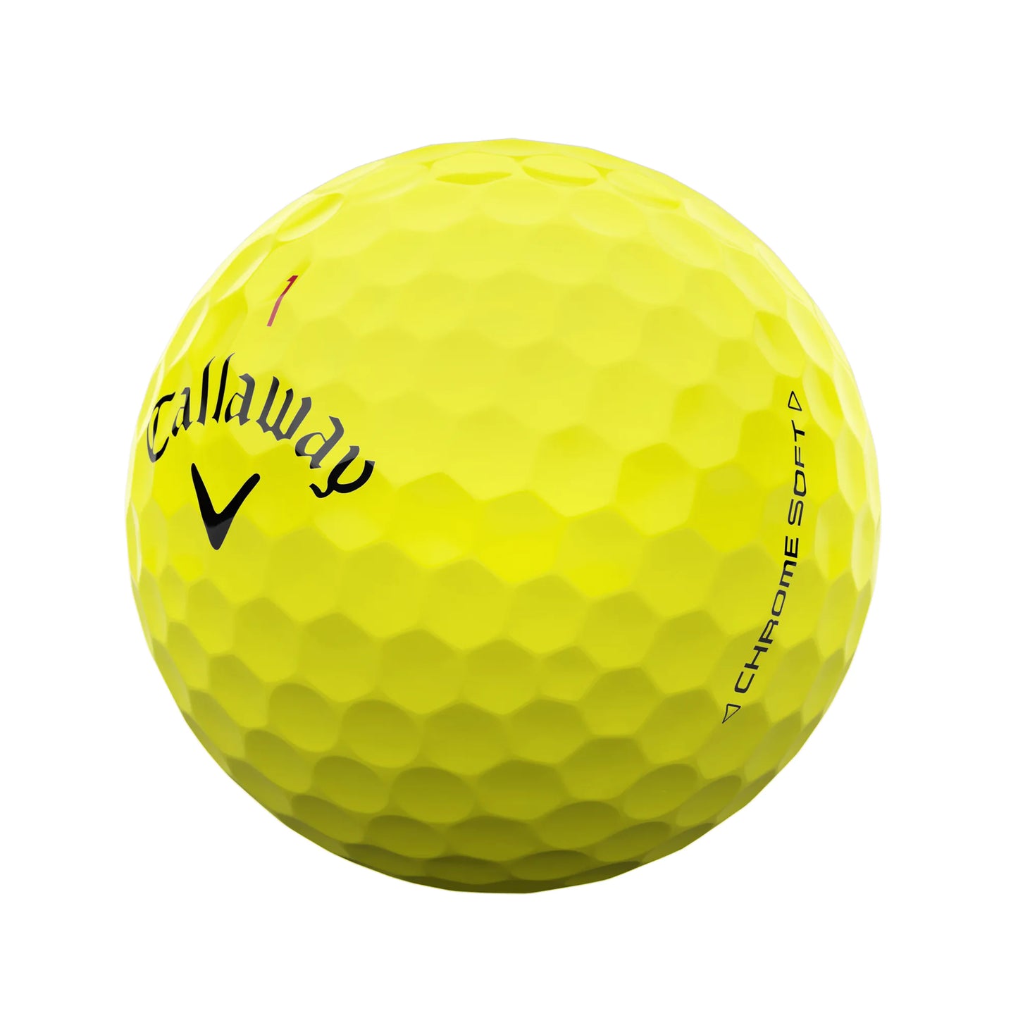 Callaway Chrome Soft Golf Balls - Yellow